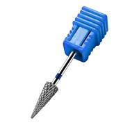 Outils de perceuse à ongles - Bit de l'ongle de cuticule, parapluie en carbure de bilan | Bits de forage de précision pour le dépôt de couches acryliques, résidus de gel de nettoyage, têtes de broyage