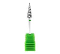 Outils de perceuse à ongles - Bit de l'ongle de cuticule, parapluie en carbure de bilan | Bits de forage de précision pour le dépôt de couches acryliques, résidus de gel de nettoyage, têtes de broyage