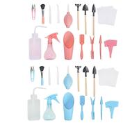 Outils De Plantation Succulents 16 Pièces Mini Outil À Main De Jardin Pelle Pelle Râteau Pince À Épiler Bouilloire Plantes Succulentes Planter Des Outils De Bonsaï