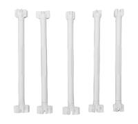 Outils de pointage de fleurs, 5 pièces, 10 formes de pétales, stylos à points en plastique, outils d'art de gaufrage, stylos de gaufrage pour bricolage, peinture à points