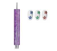 Outils de Pointillage Crayon De Manucure À Pointe Fine Fleur 5 Pétales | Stylo À Points Pour À Pois 1,5 mm Femmes Épouses Professionnelles Maison Studio Cours Beauté