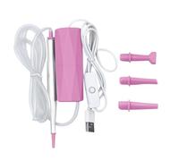 Outils De Pointillage Pour Peinture Accessoires Faits Main Et Loisirs | Stylo Pointillage Ongles USB Électrique À Vide Accessoires de Broderie Fait Main pour Adultes Débutants