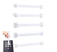 Outils de pointillage, stylos de peinture, poignée florale ergonomique à double pointe, 10 formes, contrôle de précision, marqueurs réutilisables à rinçage rapide avec pointes résistantes aux