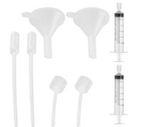 Outils De Pompe De Recharge De Parfum, Kit D'outils De Transfert De Distributeur De Parfum 8 Pièces, Comprenant Un Entonnoir pour Recharge, Une Pompe Transparente Un Compte-Gouttes, Un Outil De