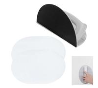 Outils de ponçage pour espaces restreints, outil d'angle, papier abrasif semi-circulaire autocollant, 22 x 11 x 11 cm, kit de polissage, idéal pour sculpter, peinture, nettoyage, artisanat, meubles