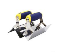 Outils de rainurage à main en acier inoxydable pour bordure à béton pour une finition précise (c)