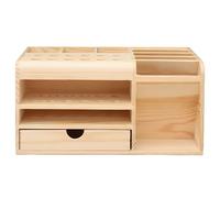 Outils de rangement en bois, boîte de rangement tournevis avec tiroirs en bois, multicouche pour un encombrement parfait du bureau, outil de gestion et de contrôle
