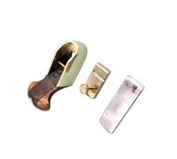 outils de réparation de guitares Raboteuse À Semelle Incurvée Coupe Convexe Fond En Laiton Outils De Bricolage Pour Le Travail Du Bois(Convex 57mm)