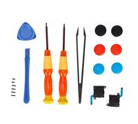 Outils De Réparation De Manette De Jeu, 19 Pièces Kit D'outils De Remplacement De Joystick De Réparation Outils De Réparation De Manette De Jeu Multifonctions pour Contrôleur De Jeu SW