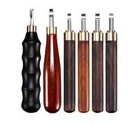 Outils de réparation de montres, outil de levier portable à manche en bois avec lame remplaçable haute dureté, double fonction pour l'ouverture du fond de montre, kit de réparation de montres