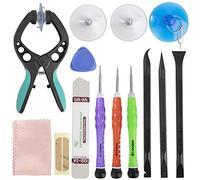 Outils de Réparation de Téléphone, Kit D'outils 13 en 1 Démontez Tournevis Pince pour écran LCD Ventouse pour Ouverture de Smartphones Tablettes Dispositifs Mobiles