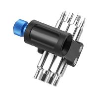 Outils de réparation de vélo - Kit Multiple léger en d'aluminium ABS 5,3x3,5x2,1 cm, Ensemble d'entretien pour vélo, équipement Manuel Compact, clé de réglage Universelle | Attrez