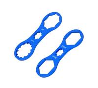 Outils de Réparation pour Fourche Avant de Vélo de Montagne,2PCS Clé à vélo Fourniture de Vélos Capuchons de Suspension Bouchon de Fourche Avant de Vélo acile à Utiliser Poids Léger Suspension