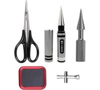 Outils de réparation RC 0-14 mm perforatrice poinçon poinçon clé cruciforme corps alésoir droit ensemble de ciseaux plateau magnétique pour voiture RC bateau avion