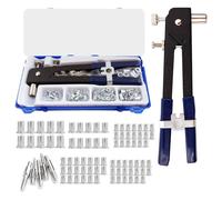 Outils de rivetage filetés - Kit d'outils de rivet portatif, jeu d'écrous | Kit d'outils d'assortiment Rivnut aveugle robuste, kit d'outils de sertissage de noix multi-tailles, outils d'installation