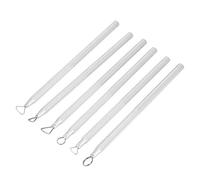 Outils de Sculpture D'Argile Peinture, Outils de Construction 6pcs Ensemble en Alliage D'aluminium Gravure Sculpture Grattoir Argile Poterie Outil de Sculpture Ensemble Outils de
