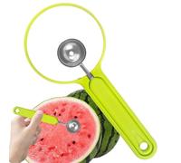 Outils de sculpture de fruits, boules de baller de pastèque, Scooper de fruits et coupeur de légumes, outils de pelage multifonctionnels, grille et coupe pour maman, fille et petite amie