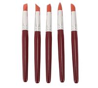 Outils de sculpture en argile Stylo de poterie professionnel multi-formes en silicone pour la modélisation par points façonnage sculpture artisanat artistes étudiants 5 pièces 7,1