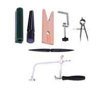 Outils de sculpture polyvalents cirés pour bijoux robustes pour sculpter des anneaux de tube pour les artisans artistiques, les tubes de cire