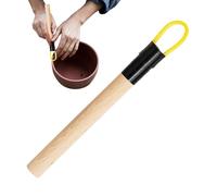 Outils de Sculpture pour Argile,Outil de Poterie avec Manches en Bois - Outils de Façonnage d'Argile, Fournitures pour Modelage de Poterie, Lissage et Réparation de Céramique