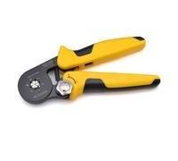 Outils de sertissage Tube Bootlace Bornes VE Et TE Pince À Sertir Et Borne Min 0.08mm Max 16mm Set Outils À Main Sertisseuse 4/6 Côté HSC8 6-4 6-6 10S(0.08-10mm)