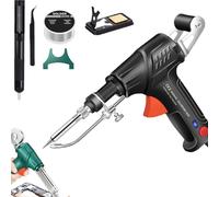 Outils De Soudage Laser Industriels À Chauffage Interne, 2025 Nouveau Automatic Welding Gun Portable One-Handed Welding Machine Rugged For, Industrial Rapid Heating Soldering Iron (BLACK)