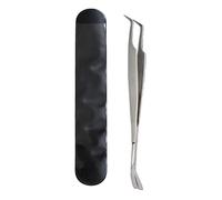 Outils De Suppression Des Tiques - Pince À Tiques En Acier Inoxydable Avec Étui De Rangement | Kit De Retrait De Tique Sûr Et Précis Pour Humains, Chiens, Chats Et Autres Animaux Domestiques