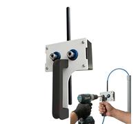 Outils De Tirage De Câbles - Guide De Tirage À Perceuse Pour Électricien | Tire-Câble pour Tuyau PVC | Conduits PVC Et Métal, Cloisons Sèches, Usage Hydroélectrique Et Industriel, Bâtiment