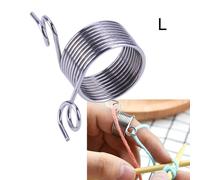 Outils De Tissage En Acier Inoxydable, Bricolage, Boucle De Fil De Crochet Réglable, Outils D'aide Au Tricot, Accessoires De Tricot
