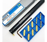 Outils de tour MGIVR2016-1.5/2/3/4 Le porte-outil à rainurer en acier à ressort est de rechange pour MGMN150 MGMN200 MGMN300 MGMN400 Inserts de tournage du bois (MGIVR2016-1.5, MGMN150 G NC3020200) )