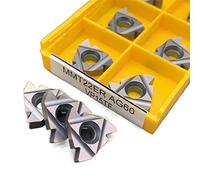 Outils de tournage, 10 pièces Inserts de coupe MMT22ER 22IRERIR 11IR 11ER AG55 AG60 VP15TF ER6020 US735 fraise à filetage outil en carbure(MMT16IR AG55)
