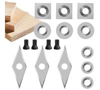 Outils de Tournage,avec un Système de Fixation Robuste et un Ajustement Serré par Vis - Ensemble D'Outils De Tournage Pour Tour À Bois |