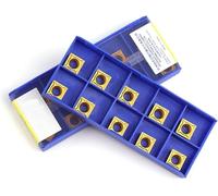 Outils de tournage, Inserts de coupe 10 pièces SCMT09T304 SCMT09T308 SCMT120408 SCMT120404 HM YBC251 YBC252, outil de tournage en carbure, coupe-métal, lame SCMT(SCMT09T304HM YBC251)