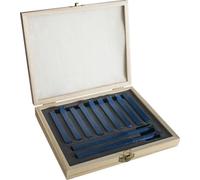 Outils de tournage monobloc - 11 pièces - pour tour à métaux 8 x 8 mm