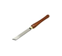 Outils de tournage sur bois HSS, broche de tour, bol d'ébauche, gouge, ciseaux de tournage sur bois avec manche en noyer(25mm Skew Chisel)