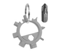 Outils de tournevis multifonctions - Conducteur en acier, gadget compact | Entretien de vélo portable, Kit de réparation extérieur pour les voyages en route, voyages, réparations de vélos d'urgence