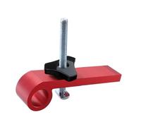 Outils de travail du bois en alliage d'aluminium - Petite plaque de presse - Butée de clôture pour tables de routeur et scies à onglets - Accessoires - Outils de fixation de plaque en alliage
