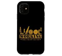 Outils de Travail du Bois pour Entrepreneur, Cadeau, Humour et Bricoleur Coque pour iPhone 11
