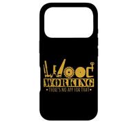 Outils de Travail du Bois pour Entrepreneur, Cadeau, Humour et Bricoleur Coque pour iPhone 17 Pro