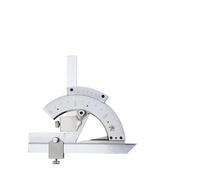 Outils de travail du bois Règle d'angle universelle rapporteur règle de mesure multi-angle outils de menuiserie jauge d'angle goniometro règle carrée détecteur d'angle(Box 320 Universal)