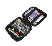 Outils de travail du cuir - Kit de couture multifonction - 50 pièces - Aiguilles assorties - Fil ciré pour travaux manuels