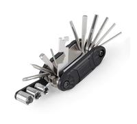 Outils de Vélo pour en Déplacement, Petits Outils, Vélo Multitool, Ensemble D'outils Pliables, un Accès Rapide sur Bouton peut être Aussi long et 16 Dans un Ensemble (noir)