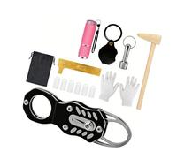 Outils de vérification de l'argent portables de 10,2 x 12,7 cm avec précision standard de laboratoire pour pubs et devises rares ABS