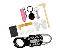 Outils de vérification de l'argent portables de 10,2 x 12,7 cm avec précision standard de laboratoire pour pubs et devises rares ABS