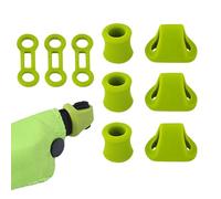 Outils De Verrouillage Pour Cordes Et Mousquetons D'Escalade | Robustes en Silicone avec Sécurité Améliorée | Équipement de Positionnement pour Rappel,pour Grimpeurs, Alpinistes, Arboristes, Rappel