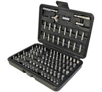 Outils de vissage - OC PRO - Coffret de 100 embouts spéciaux - Plats, cruciformes, Torx, XZN, Tri-wing, Spanner
