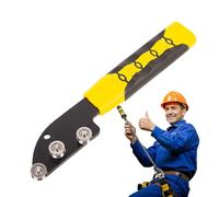 Outils d'enroulement de fil - Lisseur de fil manuel, engrenage professionnel en acier au verre, accessoire de bricolage stable, outil de travail durable, pince à sertir de précision, bouclier de