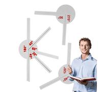 Outils D'enseignement De Géométrie,Outils d'apprentissage de la Géométrie et des Angles - Supports Pédagogiques pour Enseignants Matériel Mathématique Apprentissage à la Maison