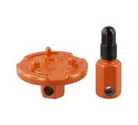 Outils Dépose Volant Scie à pour chaîne 14mm avec Butée pour piston | Dépose rapide volant, butée pour piston incluse, acier pour robuste, taille 14mm précise, pour idéal tronçonneuse