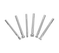 Outils d'estampage en cuir - Ensemble de bossoir 6 pièces, pochoirs précision pour la fabrication et l'artisanat | Kit tampon métal durable Designs personnalisés, amateurs idéaux, passionnés, artistes